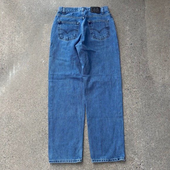 Levis Strauss Other - Levis Silvertab Straight Relaxed Medium Wash Baggy Vtg Jeans Men's Size 31x32